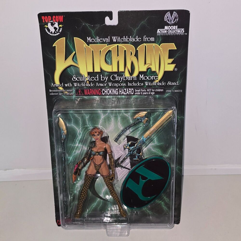 TOP COW Medieval Witchblade Clayburn Moore Action Collectibles 6" Figure CM8011